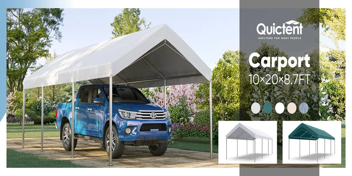 Carport tent clearance