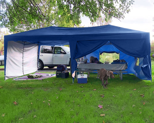 Spring Family Outing with Quictent Pop up Canopy