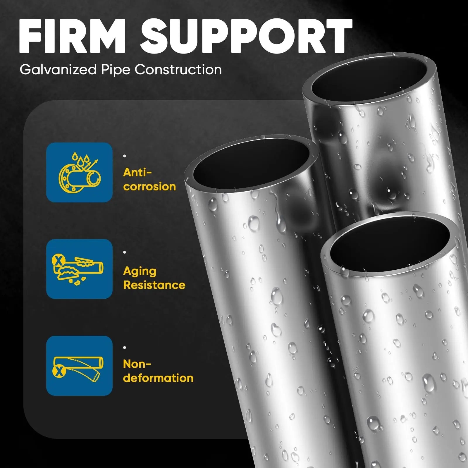 Reinforced Galvanized Structure#color_10'x20'-White