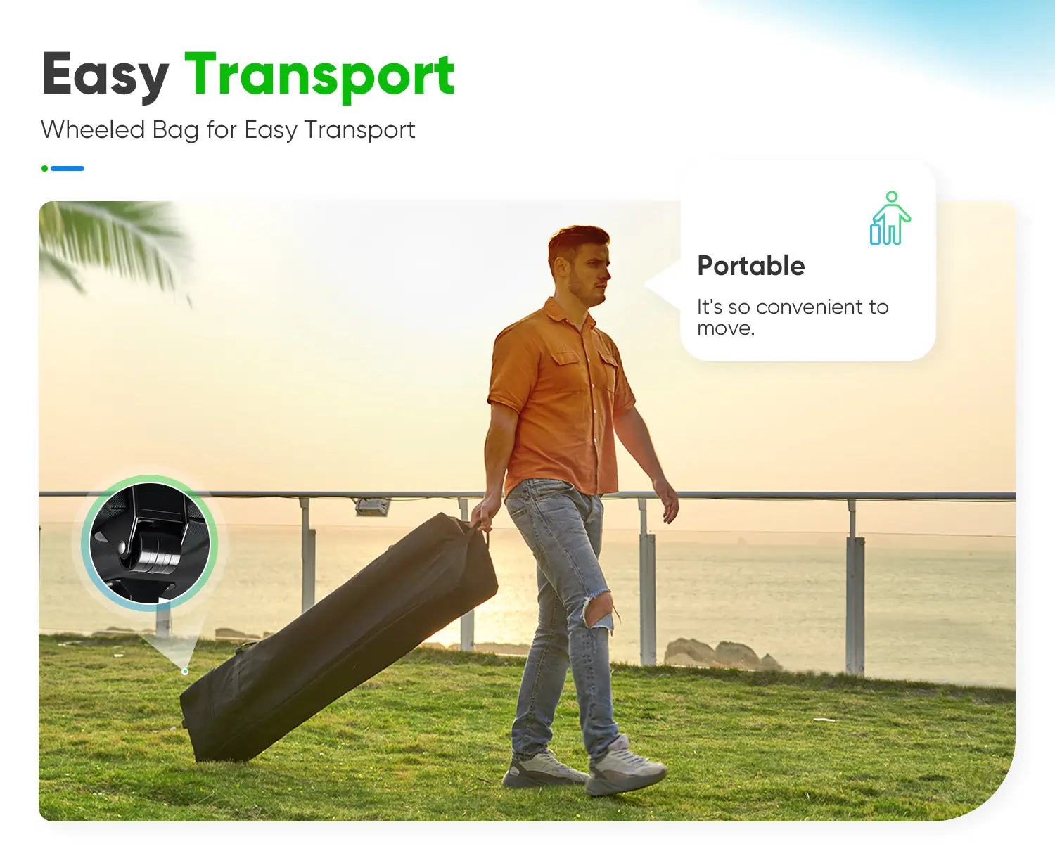 Easy transport#color_royal blue (Upgraded)