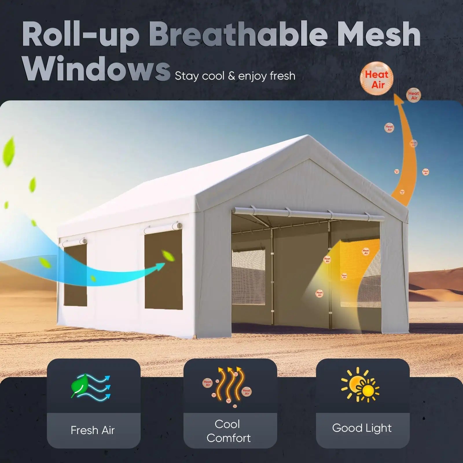 4 large mesh windows#color_white-mesh