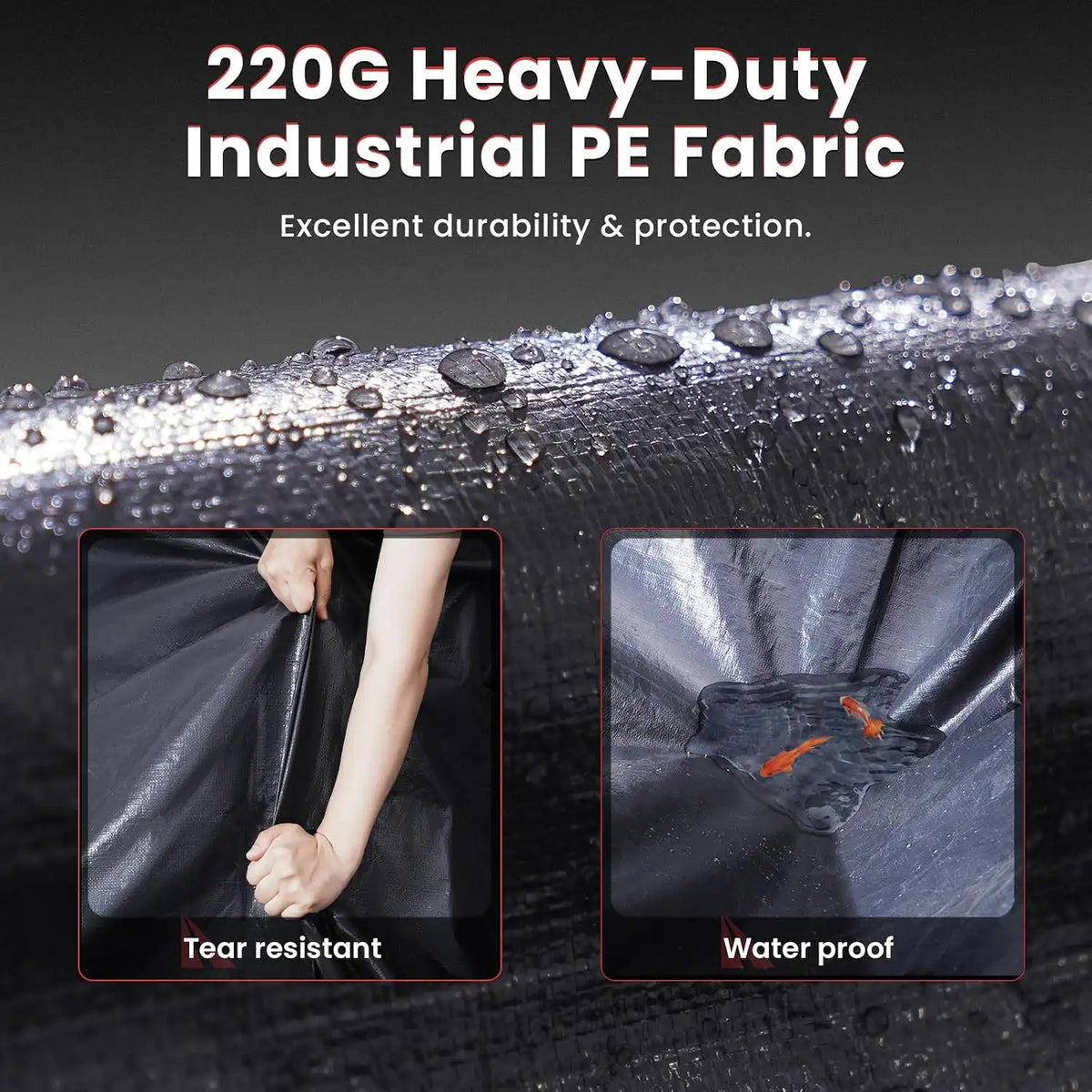 12' x 20' Heavy Duty portable shed for SUV, Full-Size Truck and Boat#size_12' x 20'-Round