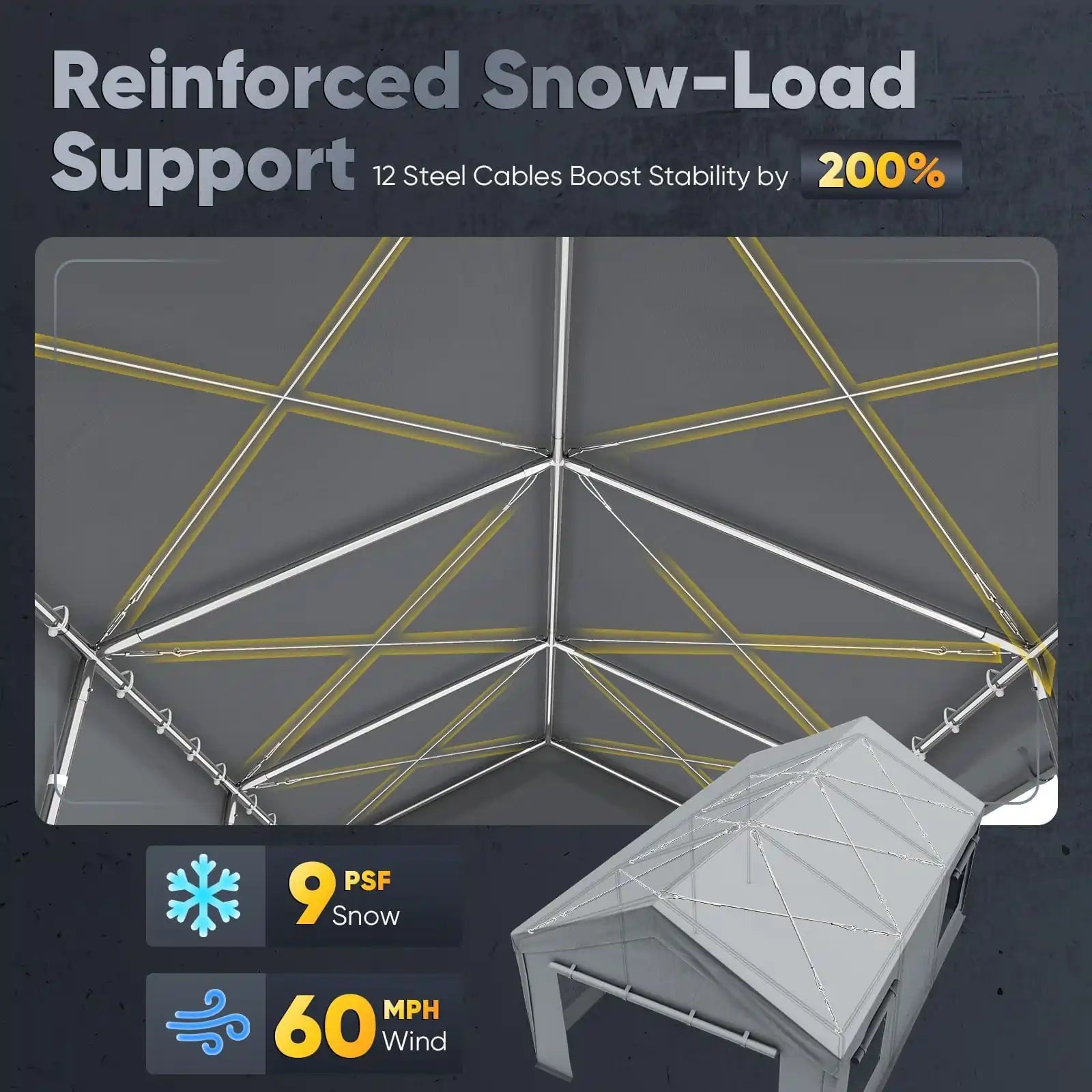 12 cross-steel cables#color_12'x20'-Gray