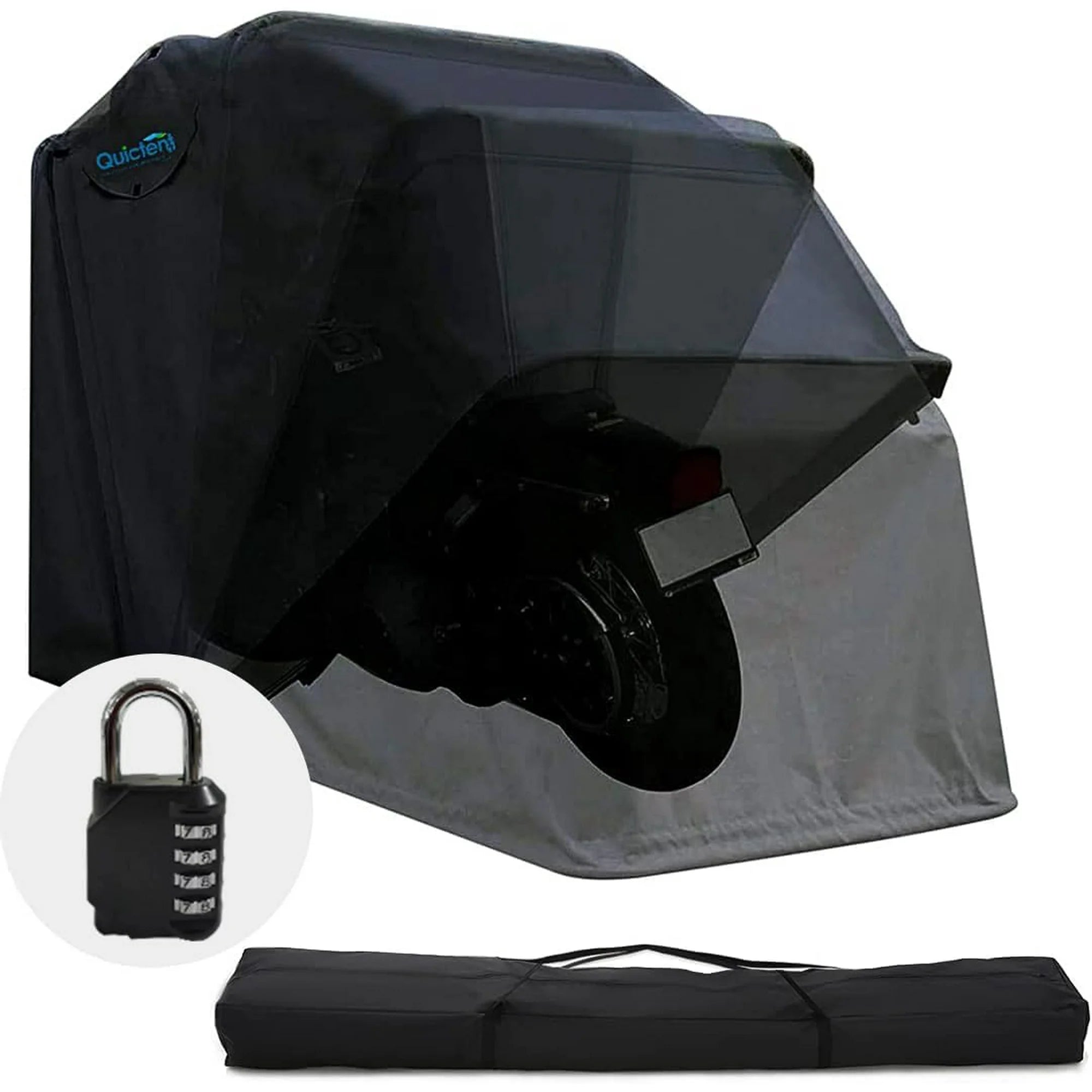 136" x 54" x 75" Motorcycle Shelter with TSA Code Lock
