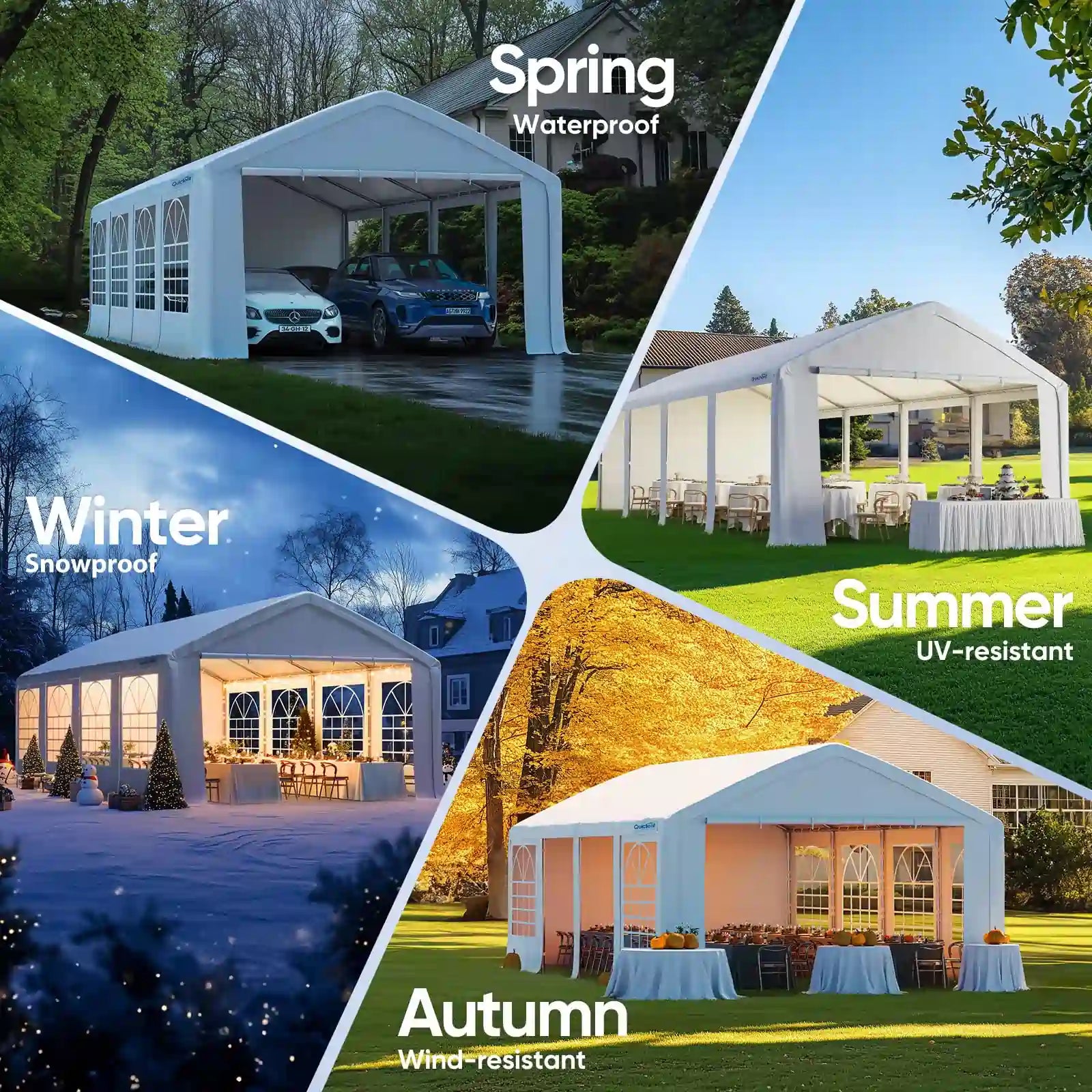 Waterproof, UV-resistant, Windproof and snowproof#size_13' x 26'