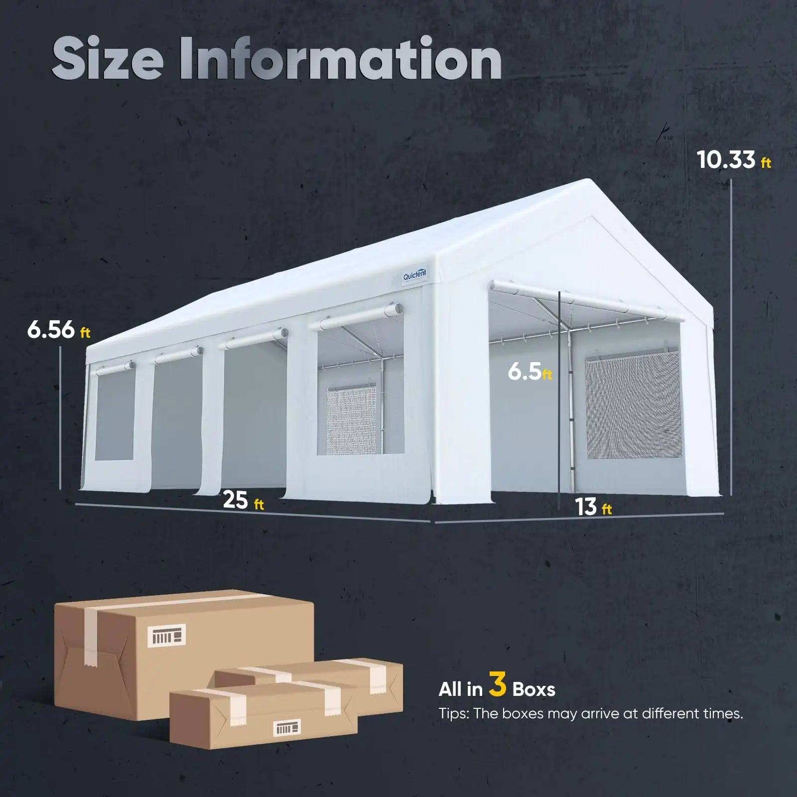 Size Information#color_13'x25'-White