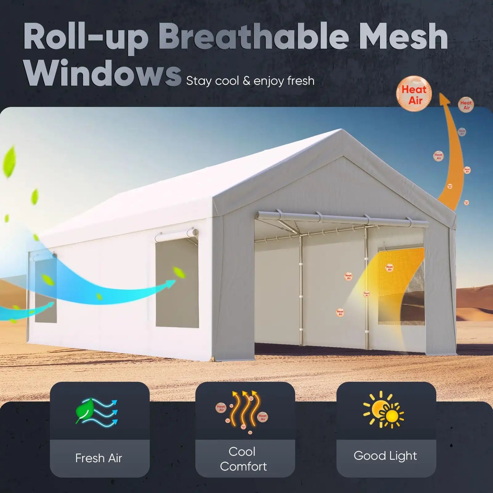 Ventilated Windows#color_13'x25'-White