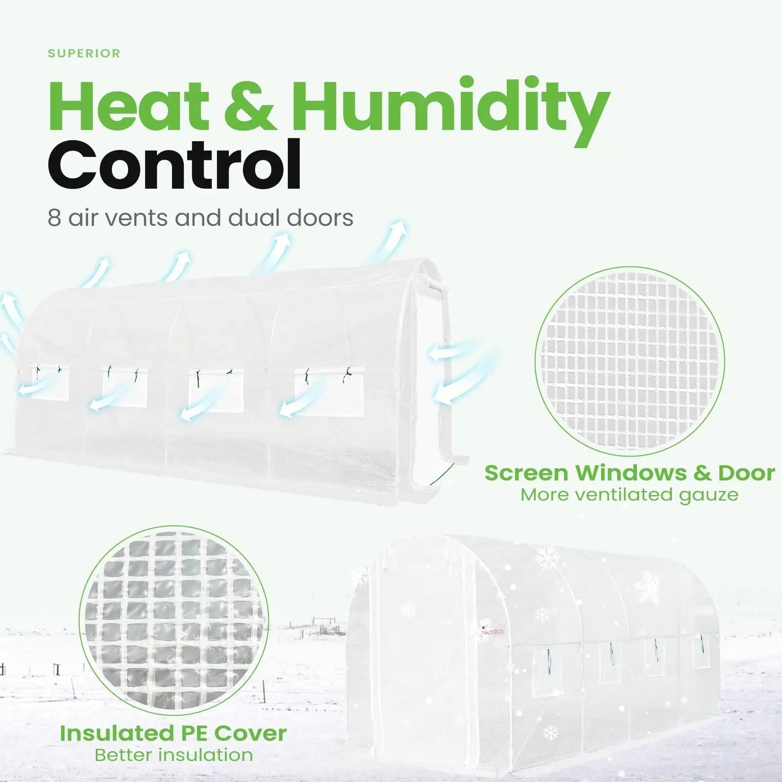 8 air vents and dual doors#color_white