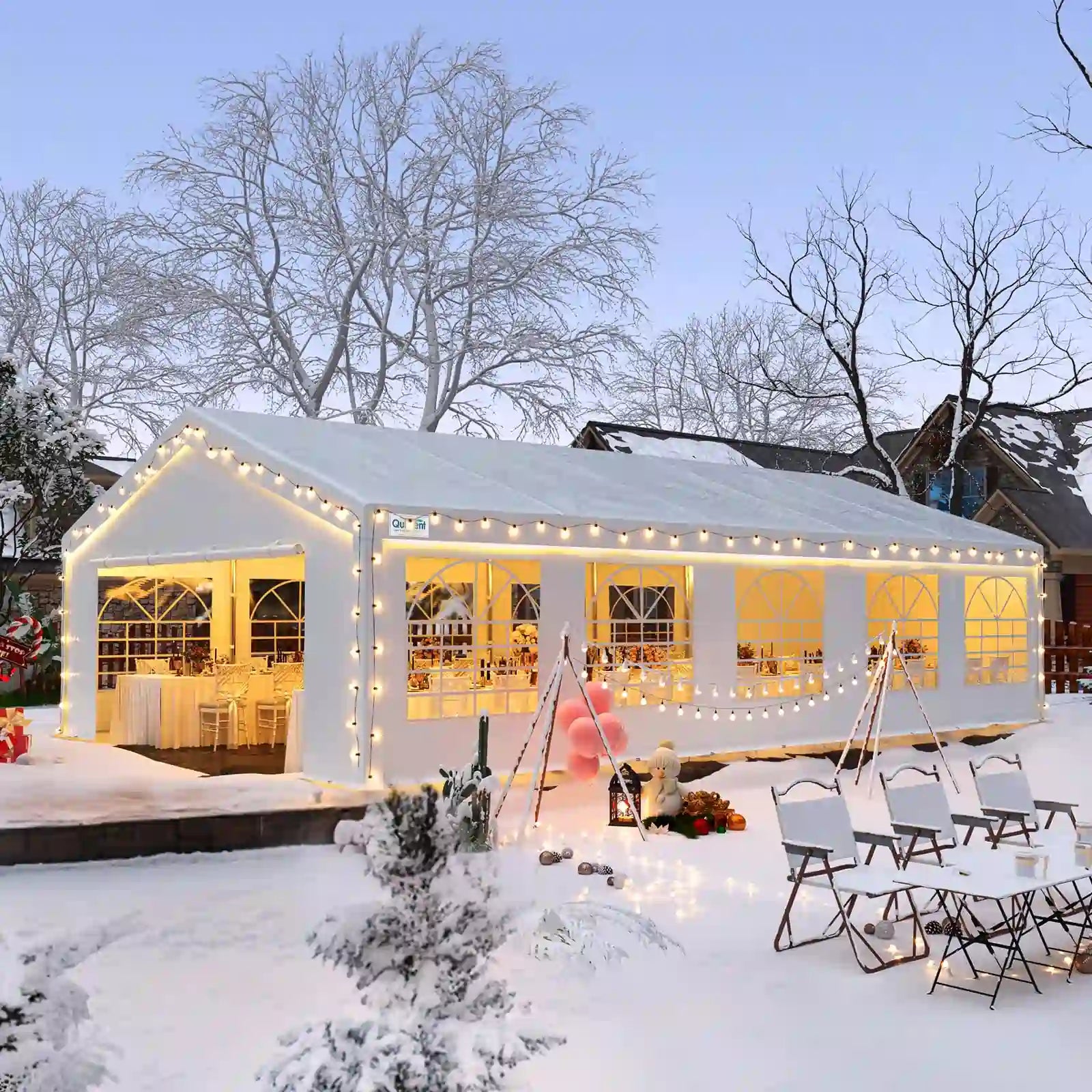 Wedding Tents for Parties with Storage Bags#size_16' x 32'-basic