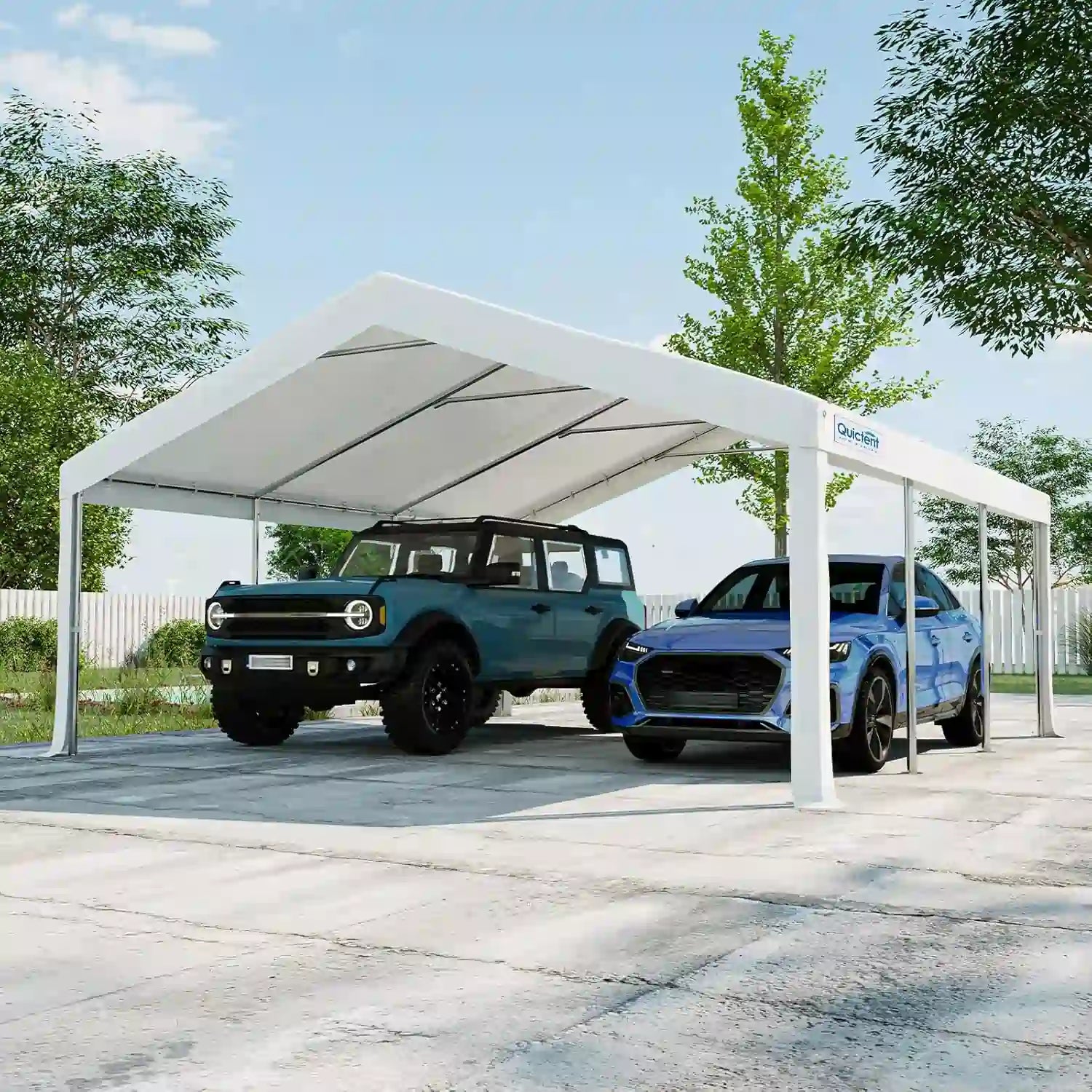 use it for Carports Canopy BBQ#size_20' x 20'