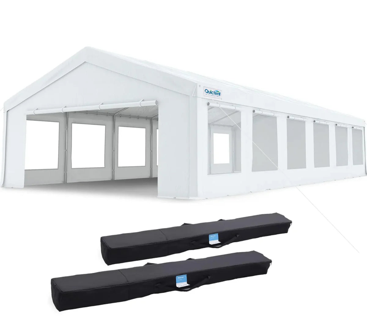 20x40FT Heavy Duty Party Tent with Mesh Windows#style_Mesh Window