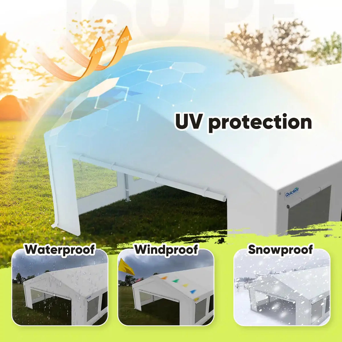 UV protection and weather resistance#style_Mesh Window