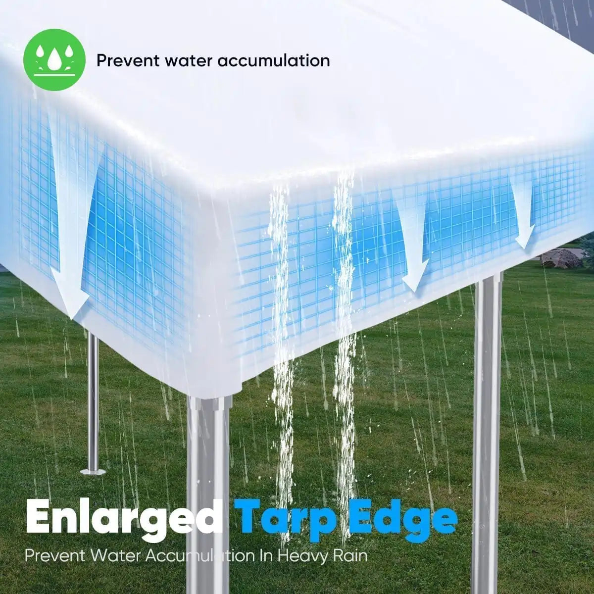 Enlarge tarp edge#color_white-10'x20'