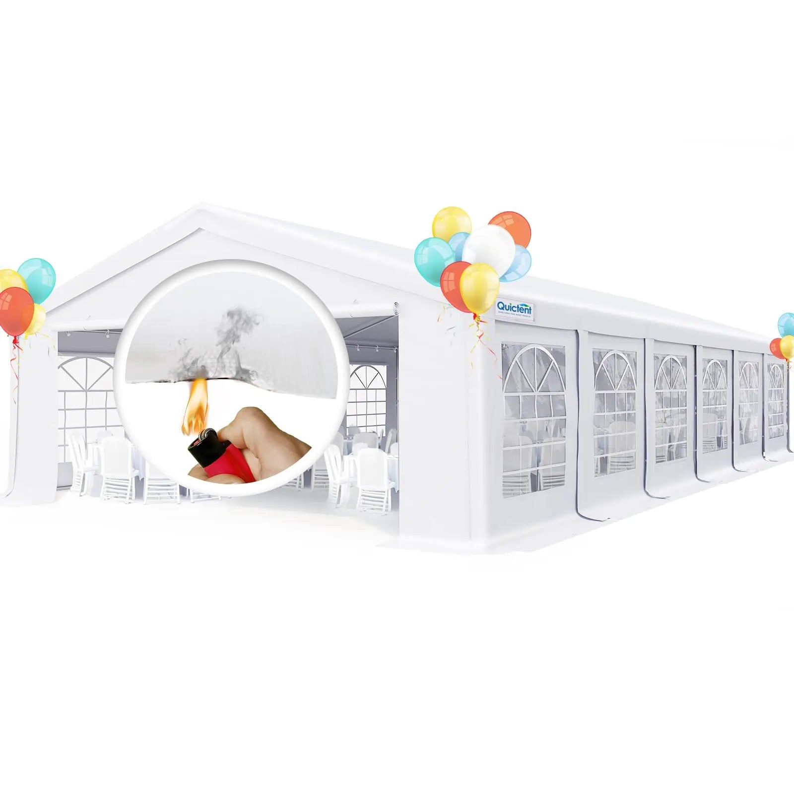 Quictent 20x40 Large Party Tent, Commercial Event, Festival, Wedding