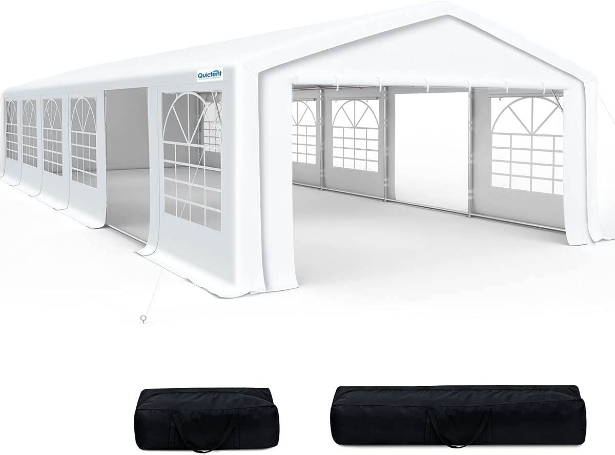 big white tent Quictent 20x40 Large Party Tent, Commercial Event, Festival, Wedding, 20'x40'