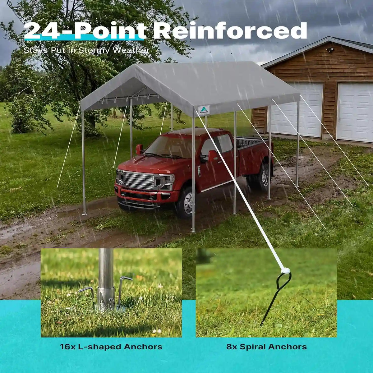 a suitable height for all kinds of your needs#style_gray-10'x20'