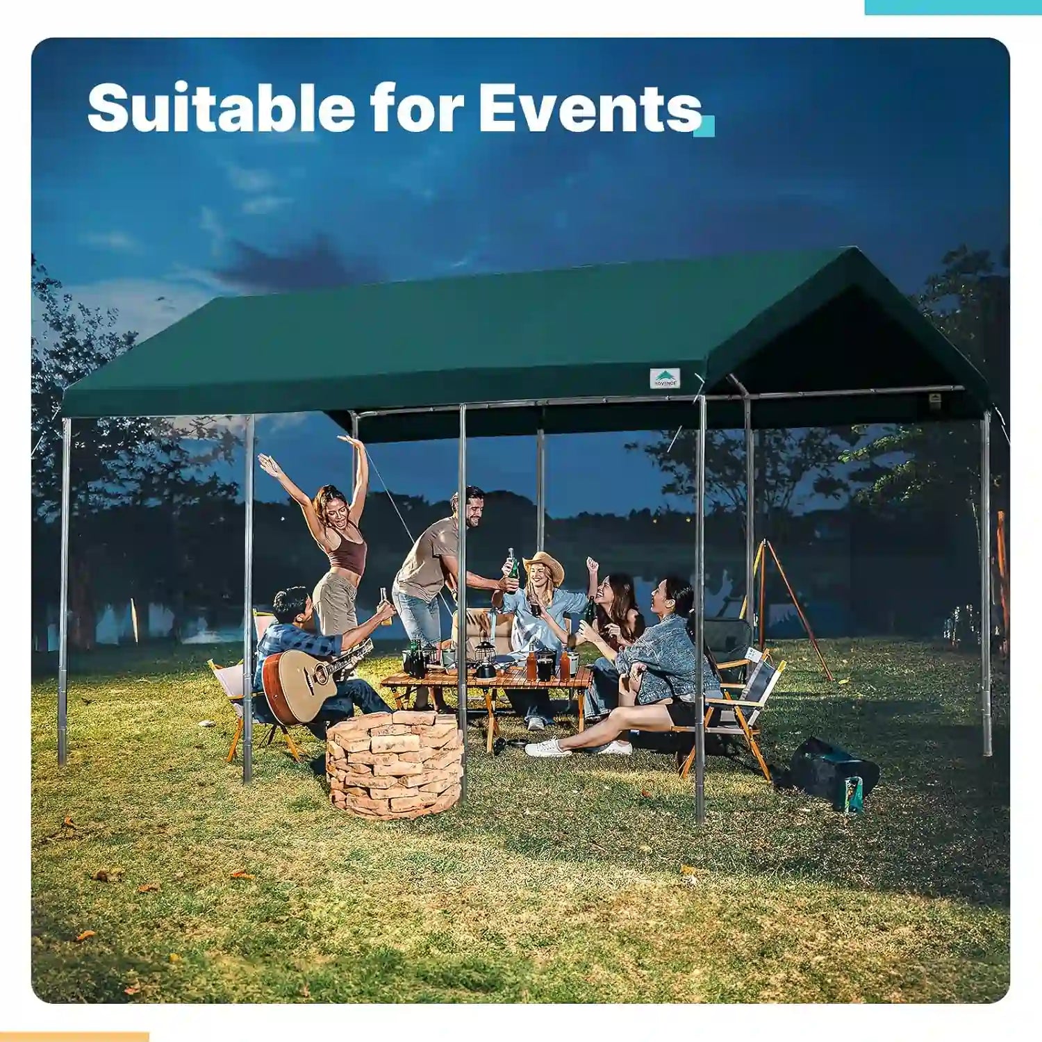 a suitable height for all kinds of your needs#color_green-10'x20'