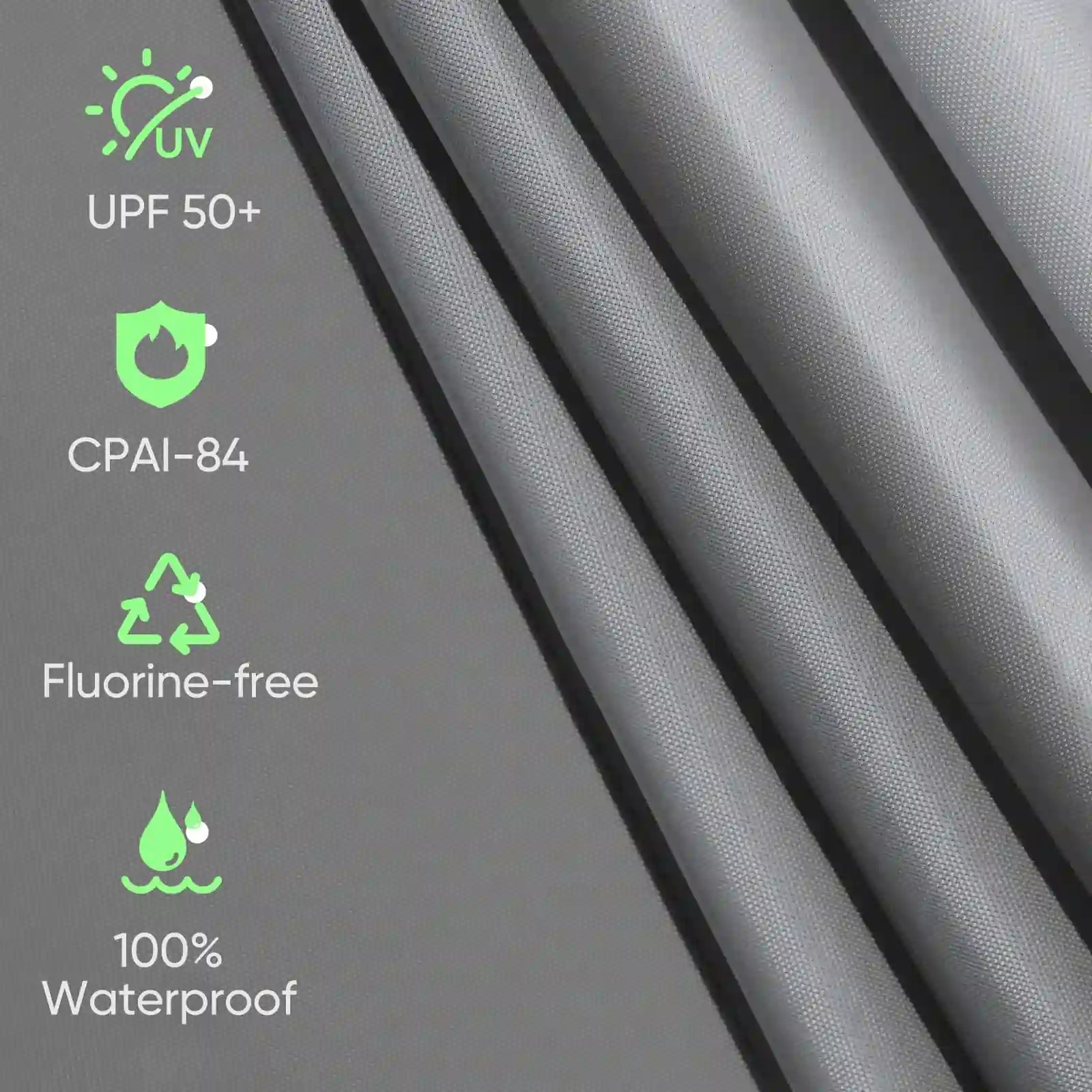 capable of resisting 99% of UV rays#color_gray