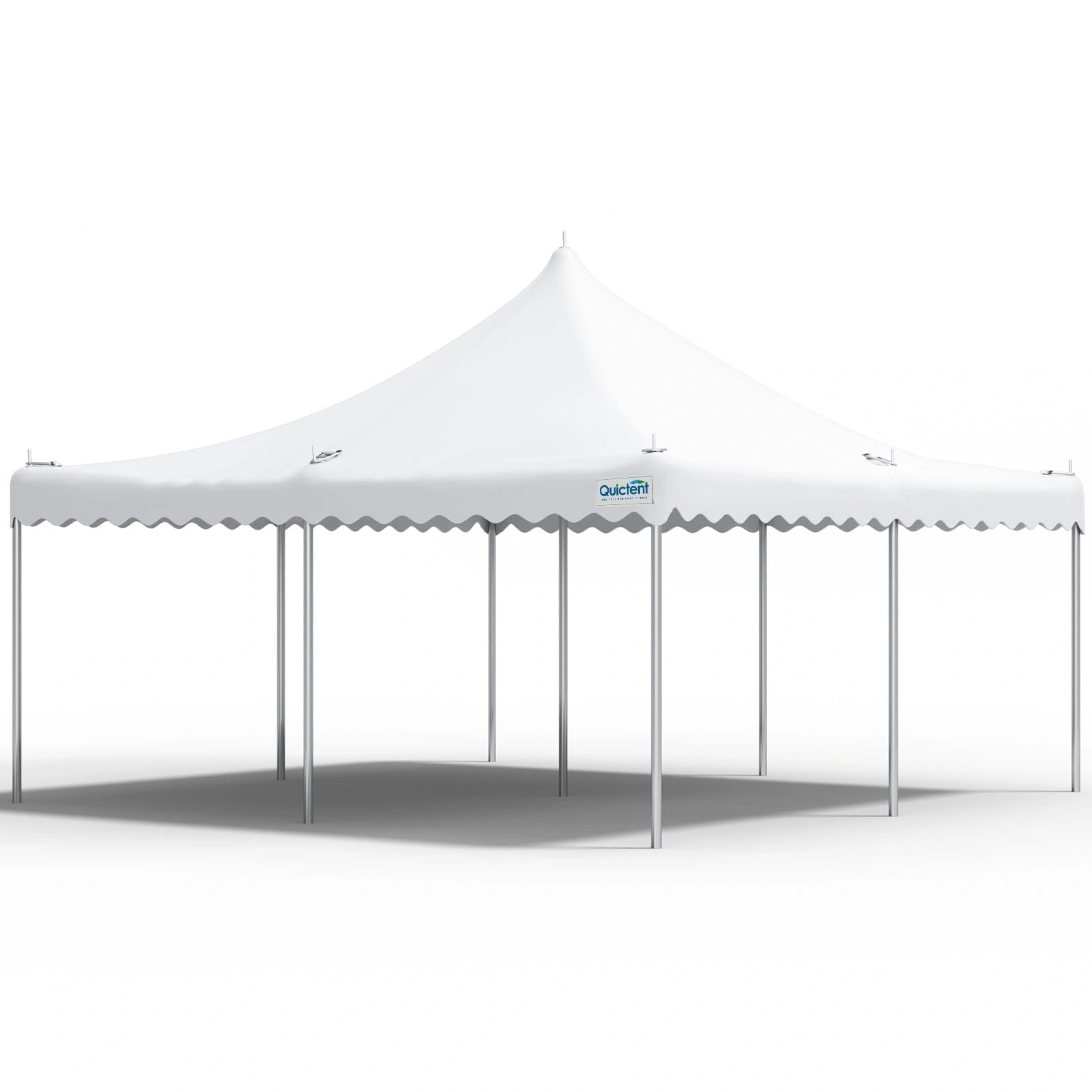 Quictent 20x20 Pole Party Tent#size_20x20ft-White