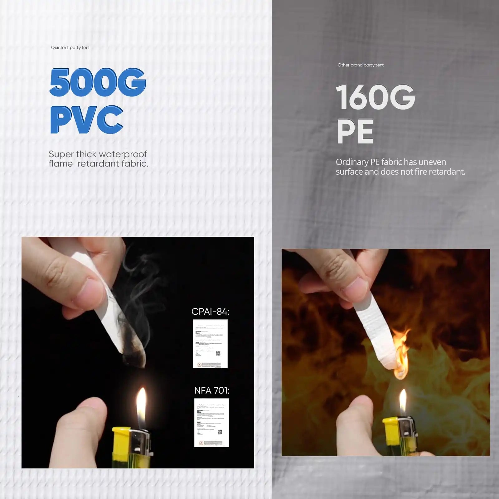 Heavy-duty 500g PVC fabric#size_20x40ft-Striped Blue