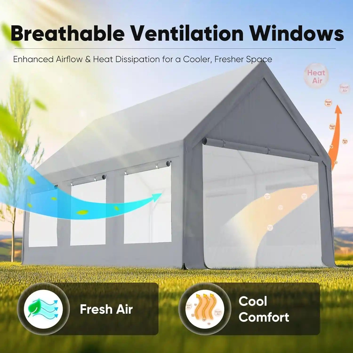 mesh windows with roll-up covers#size_12X20-Gray