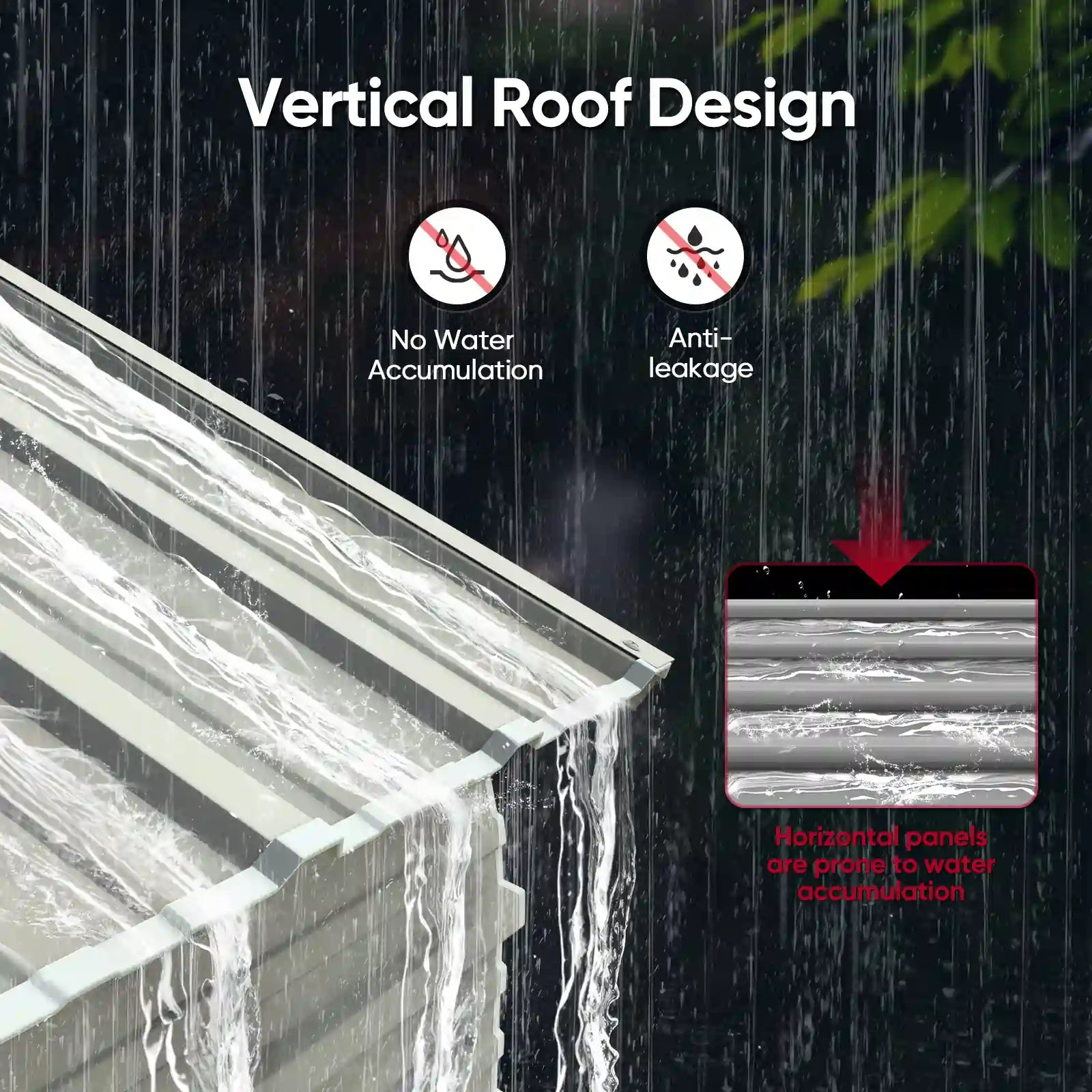 Vertical Roof Design#size_13X26ft