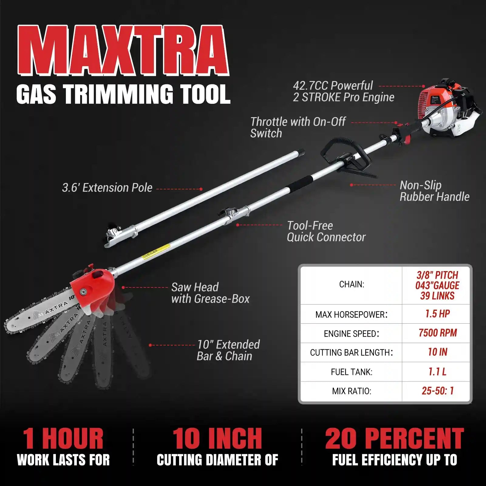 Gas Hedge Trimmer#style_spinning