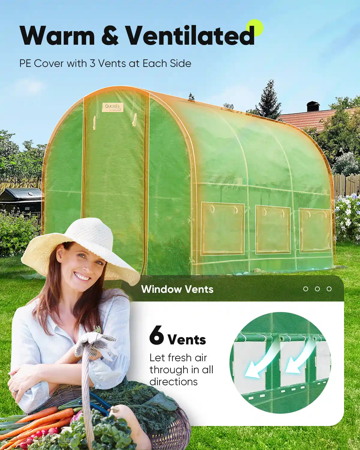 Warm and ventilated#color_green (with 2 doors)