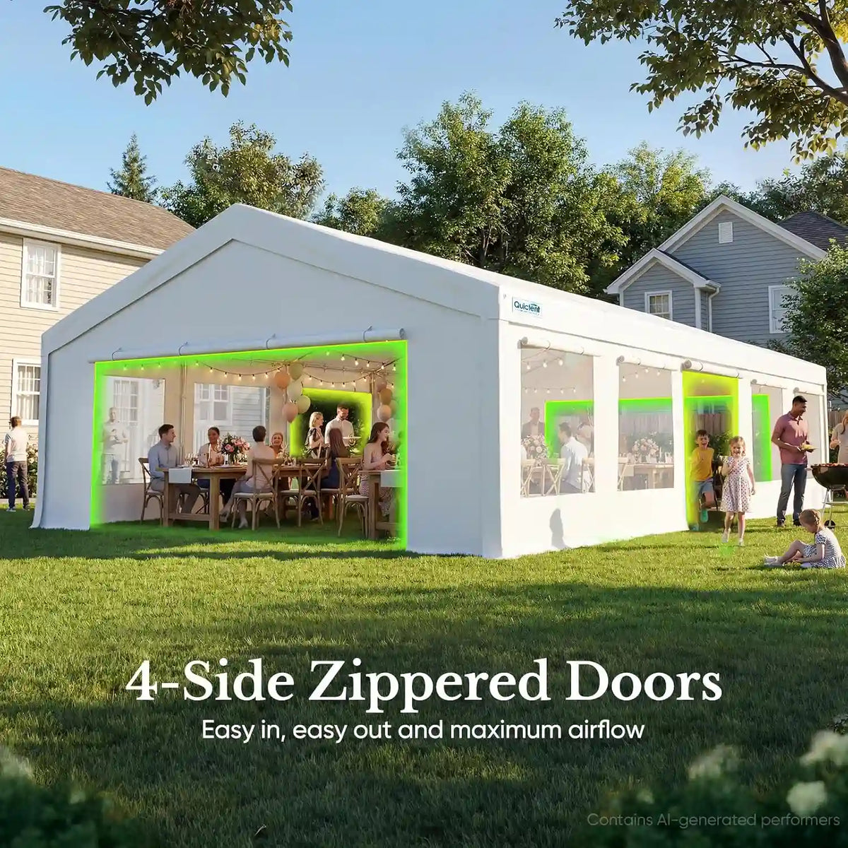 ideal for commercial and recreational uses#size_20' x 30'