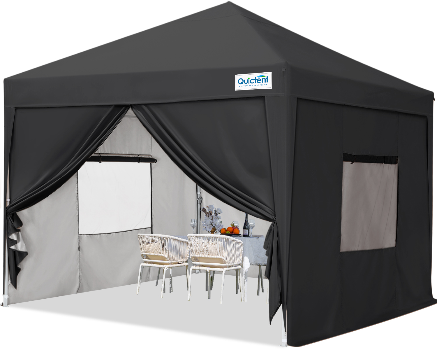 Quictent Privacy Portable Pop Up Canopy with Sidewalls