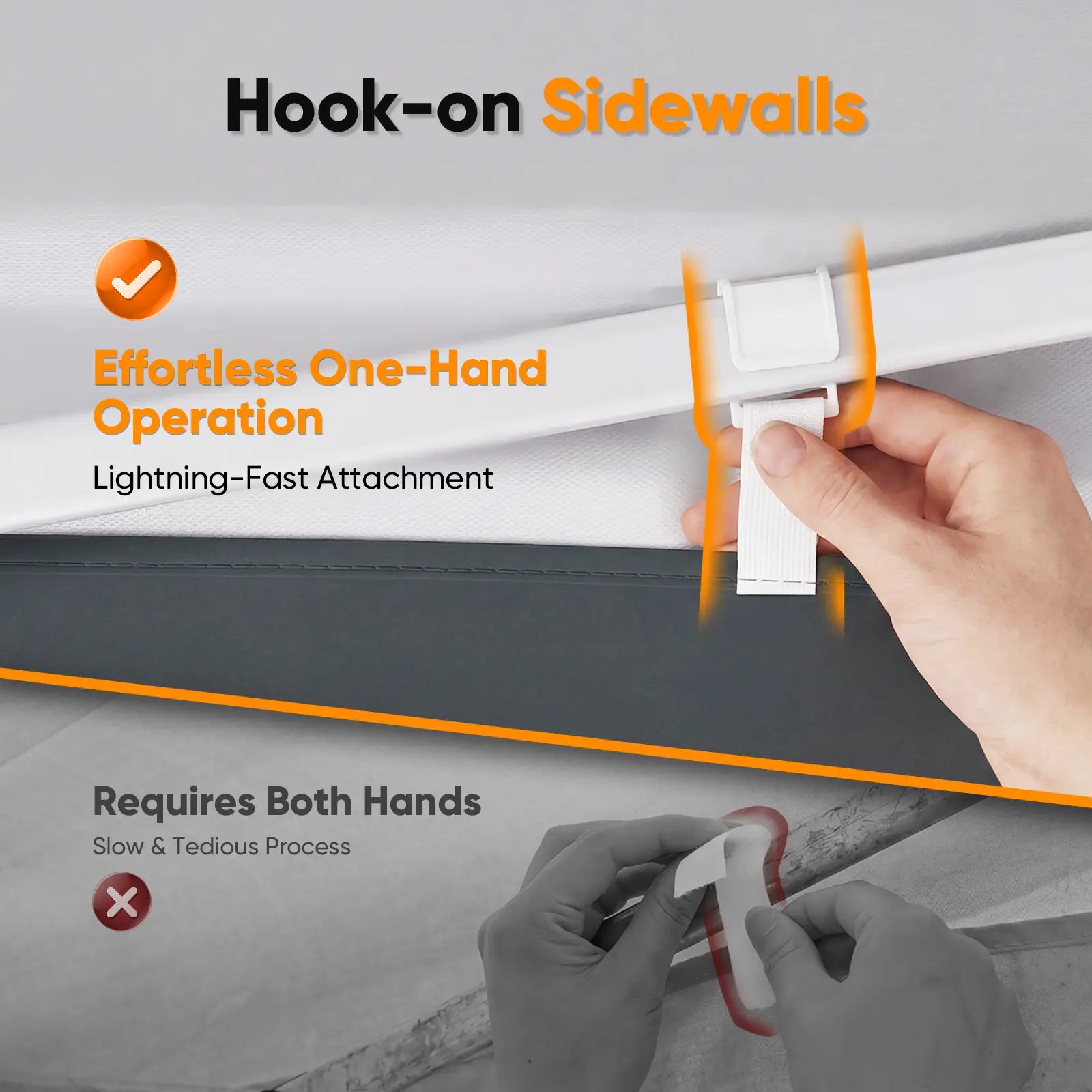 innovative hook system#style_Upgraded Gray w/Center Lock