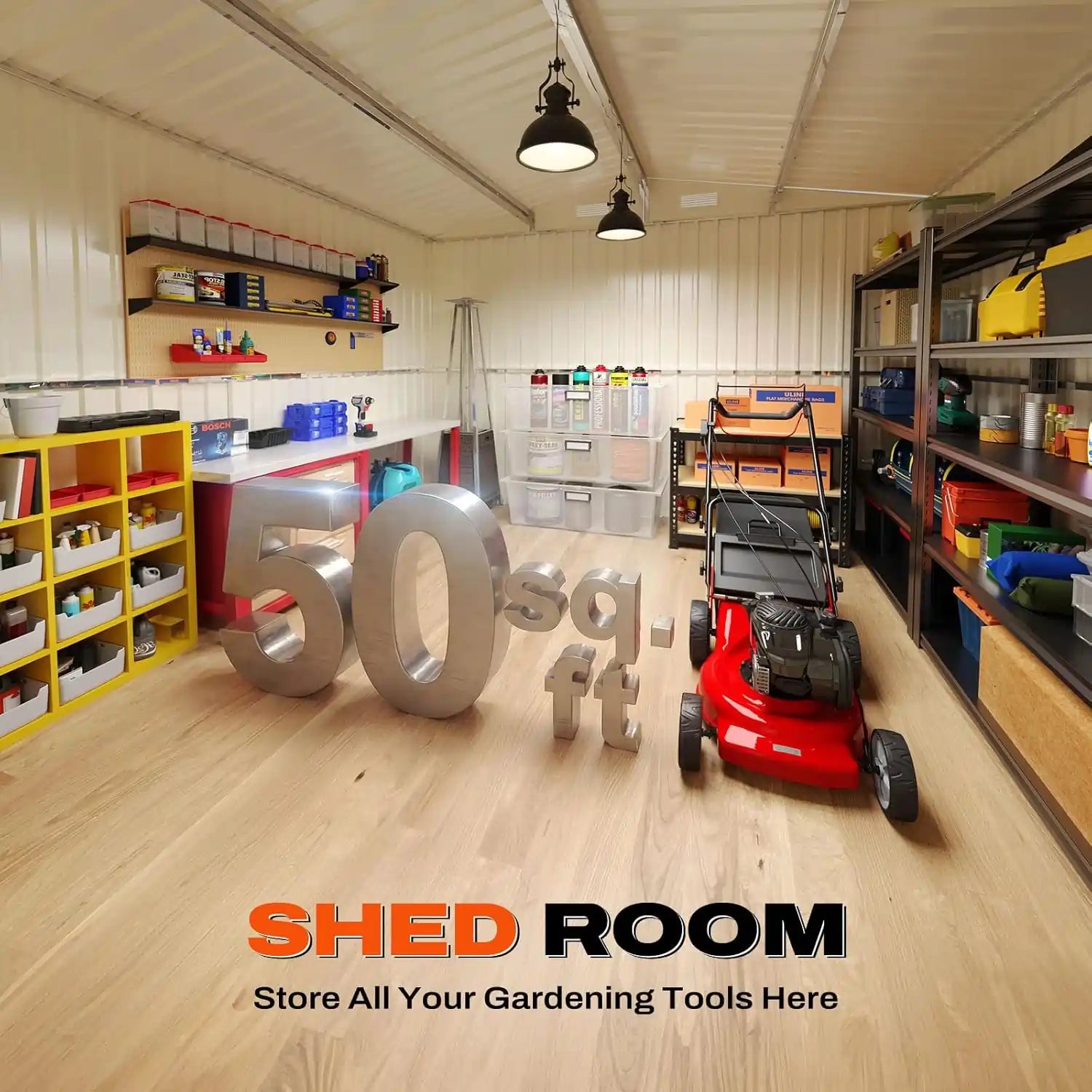 Massive 14x10FT 140 sq.ft Shed#size_10x14FT-3 Zone