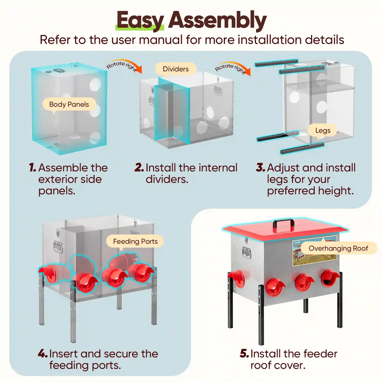 Easy Assembly#size_50-80 lbs