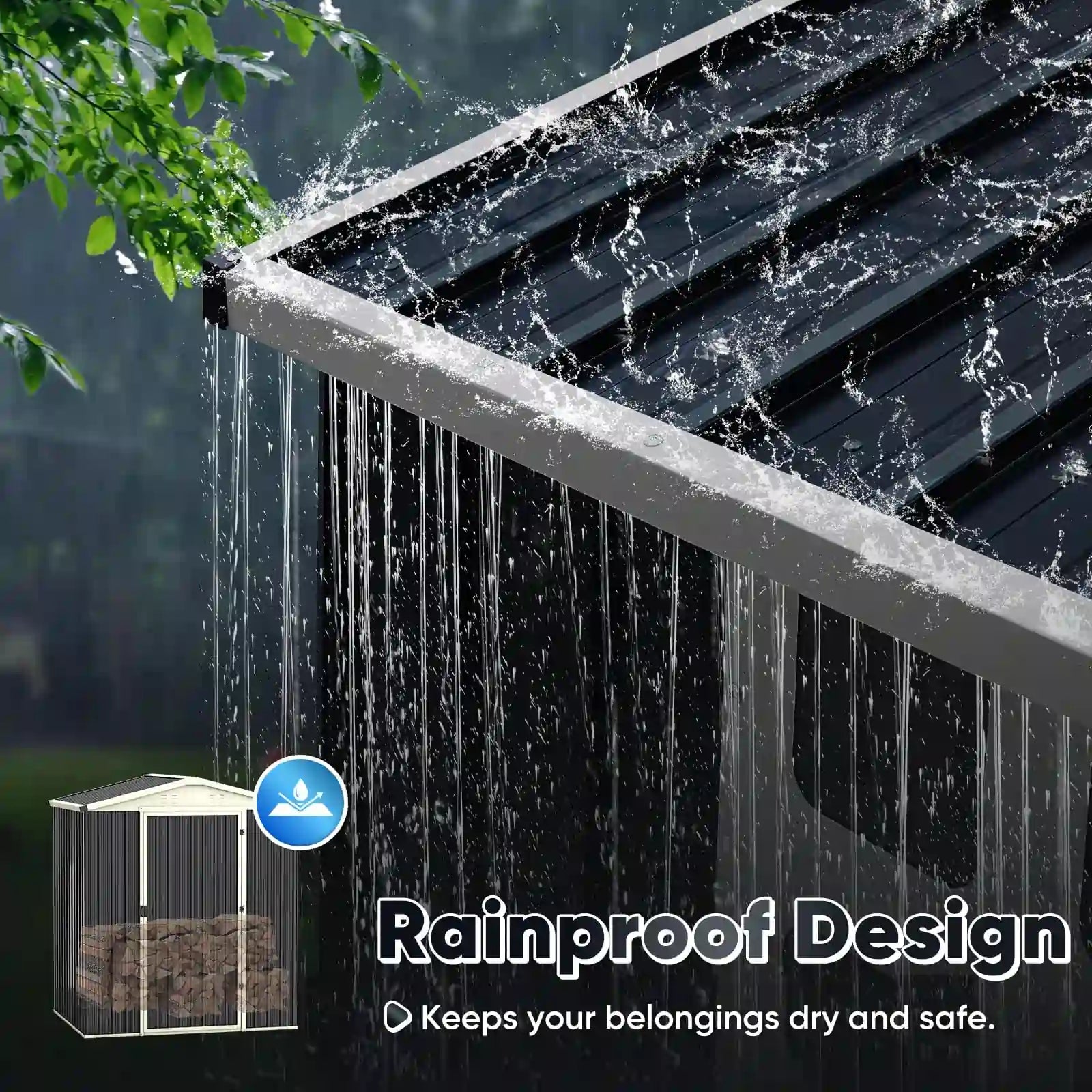 Rainproof design of a shed#size_60.83"x45.87"