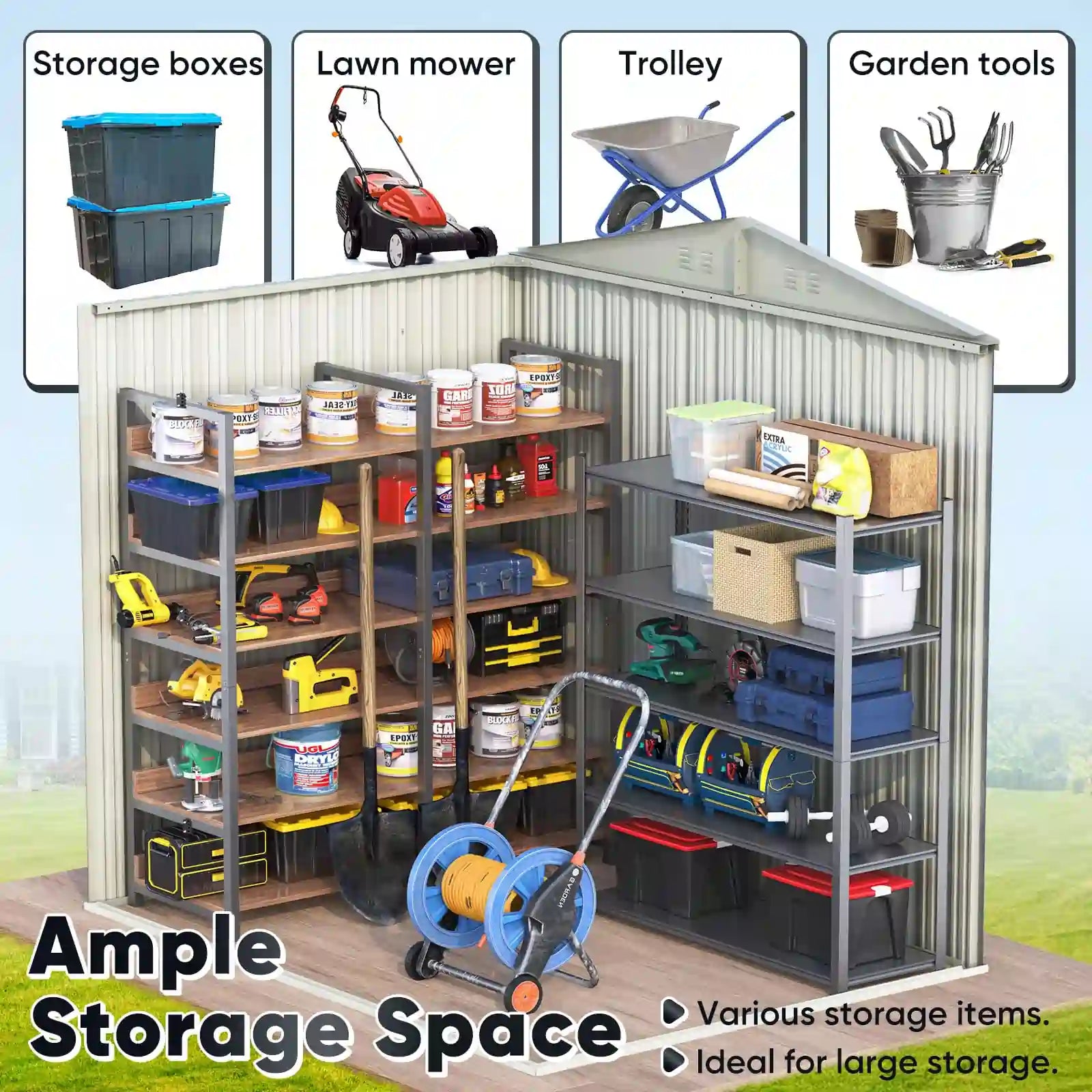 Spacious Outdoor Storage#size_60.83"x45.87"