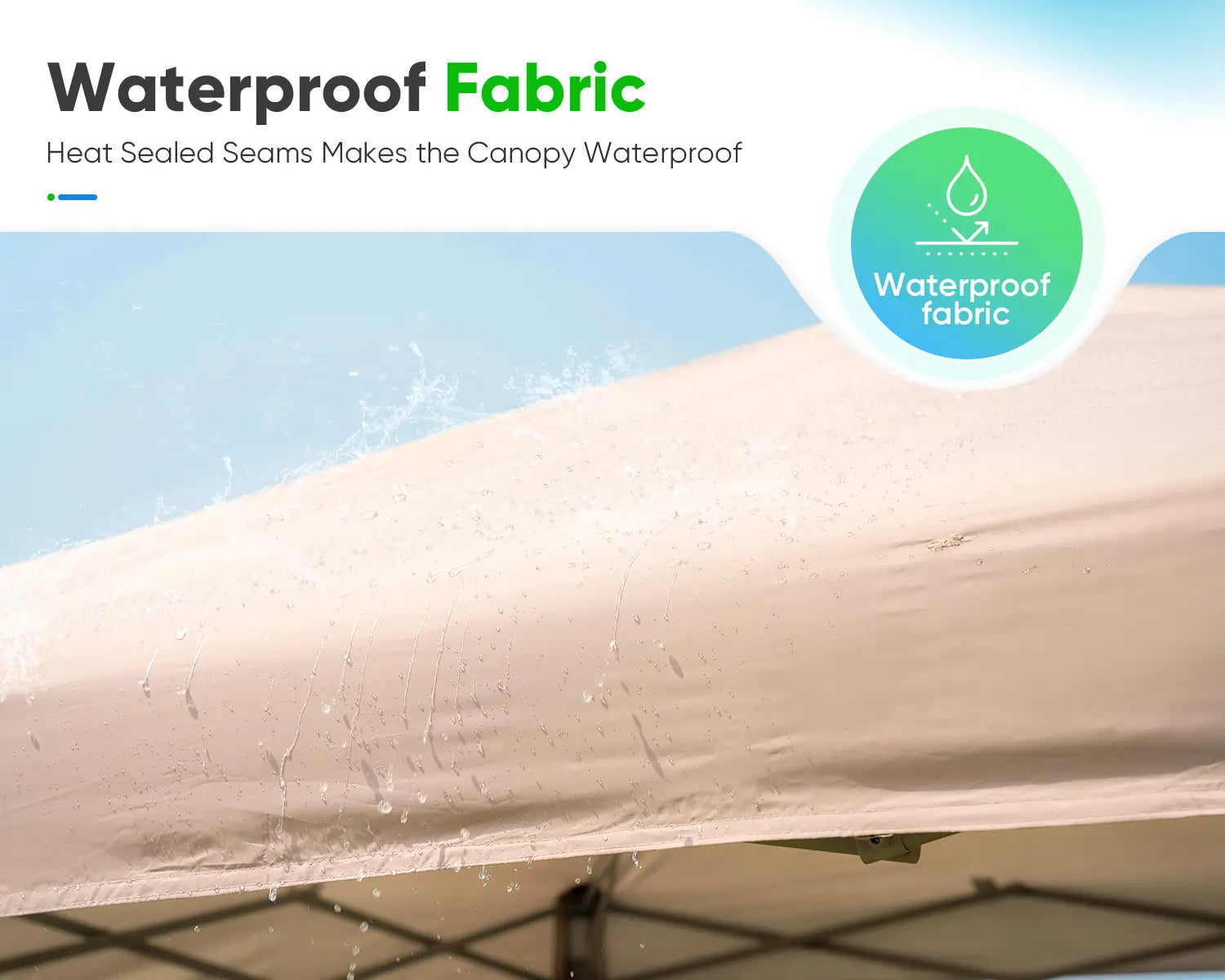 Quictent Portable Pop Up Canopy with Netting