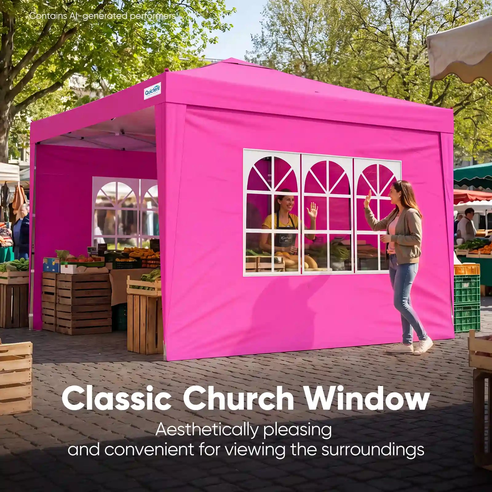 Enhances aesthetic appeal and visibility#style_Pink w/3 Sidewalls