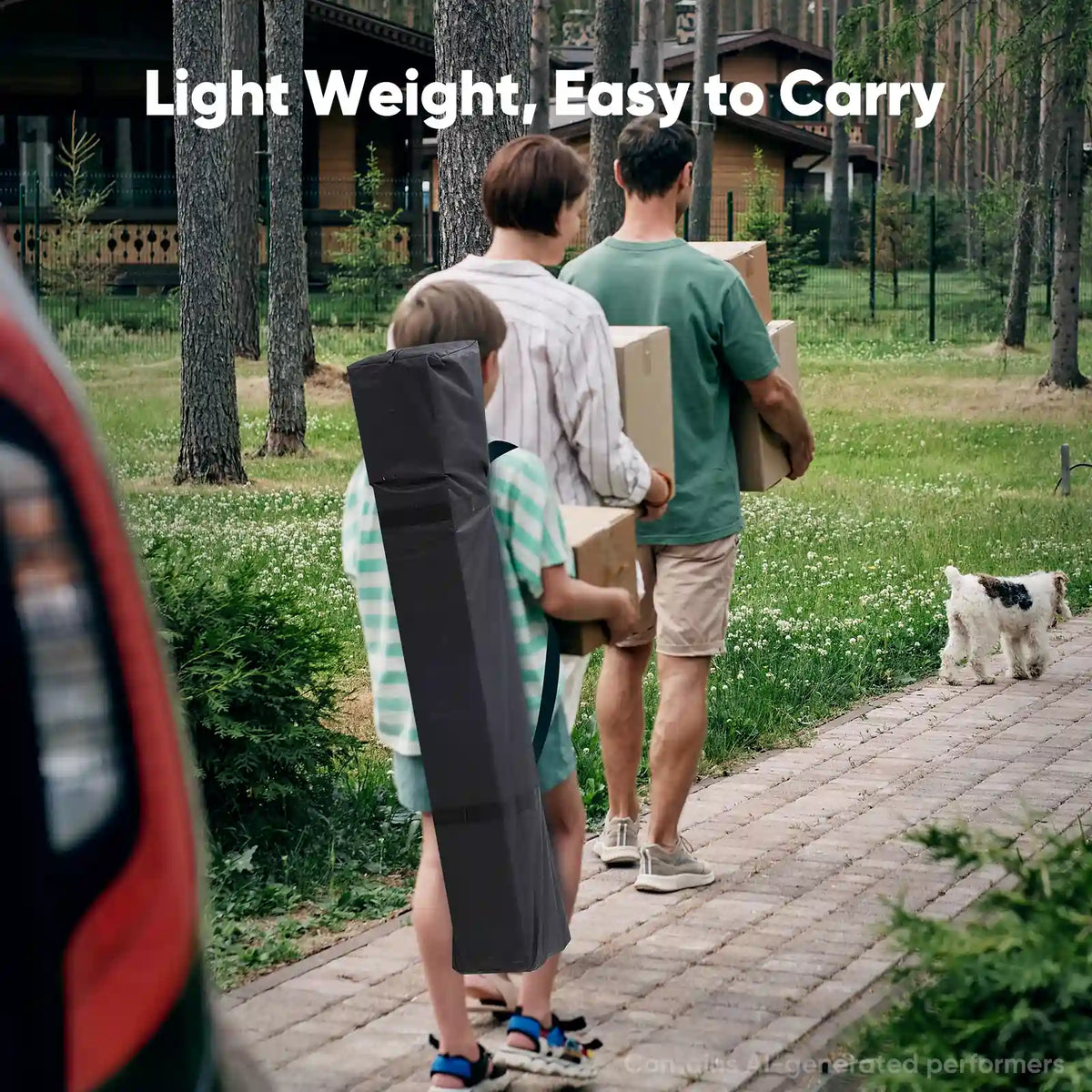 included convenient carry bag#style_Gray w/ 4 Sidewalls
