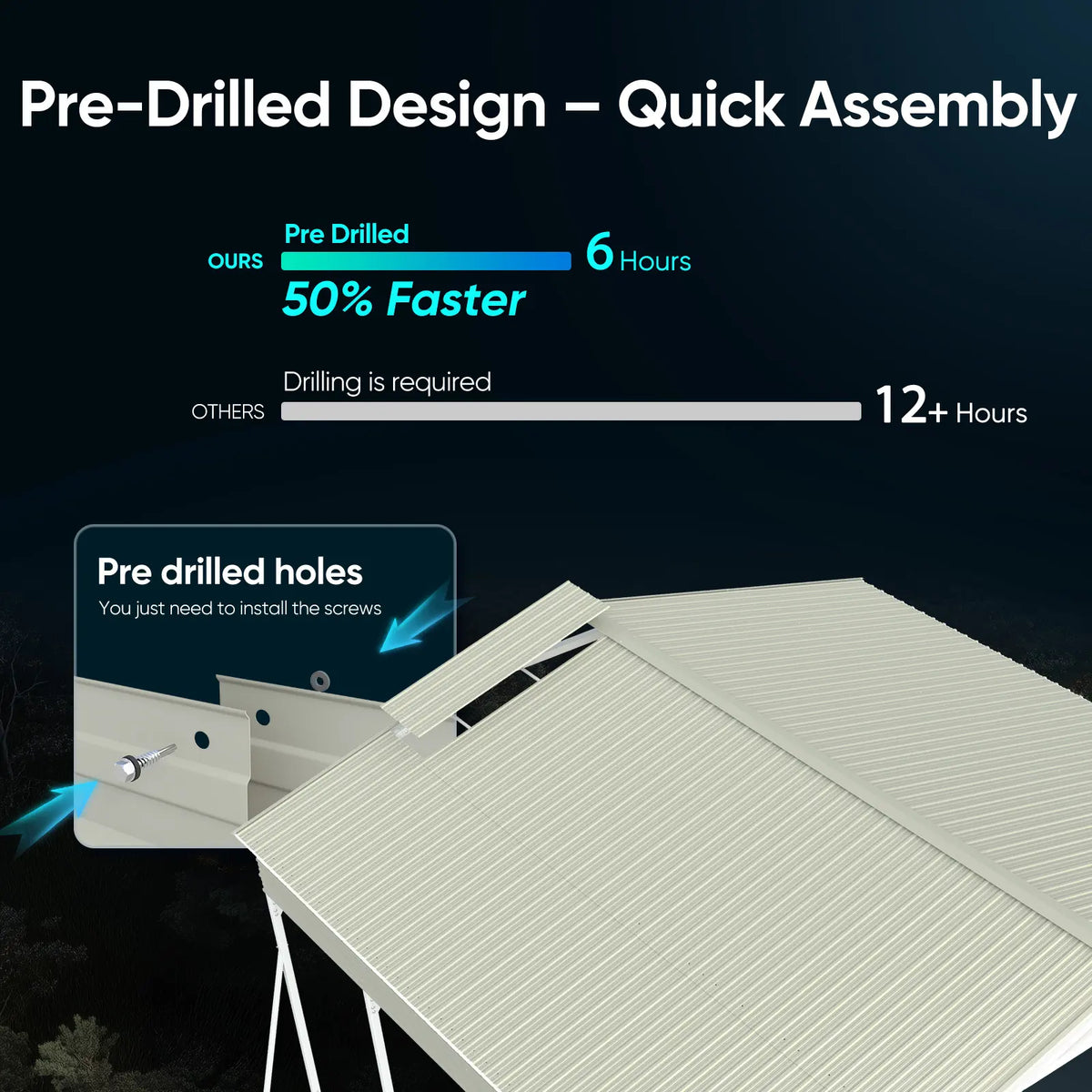 DIY install in 6-8 hours#size_20X20ft