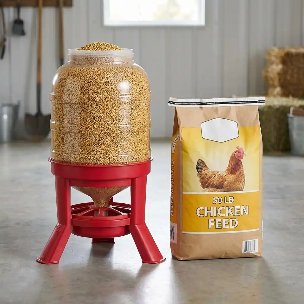 Quictent Plastic Dome Gravity Feeder