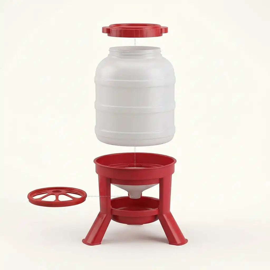 Quictent Plastic Dome Gravity Feeder