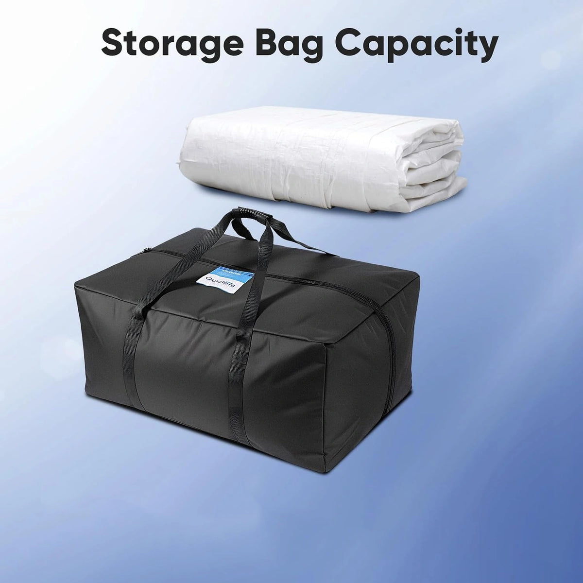 Party Tent Storage Bag Package (1*Square Bag for Covers+1*Long Bag for Poles)