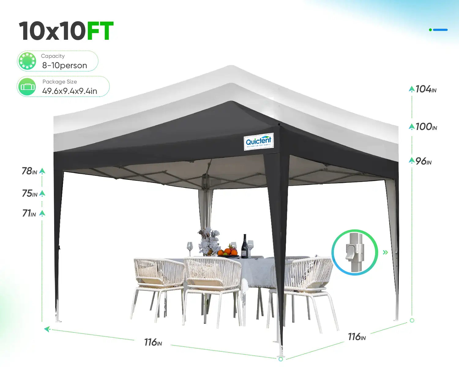 black 10x10 canopy size#color_black (Upgraded)