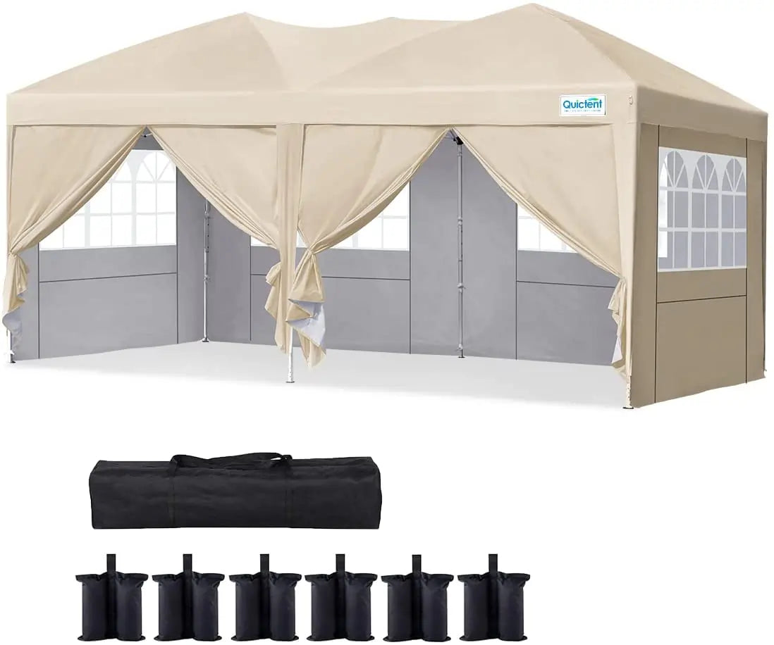 10x20 pop up canopy with sides