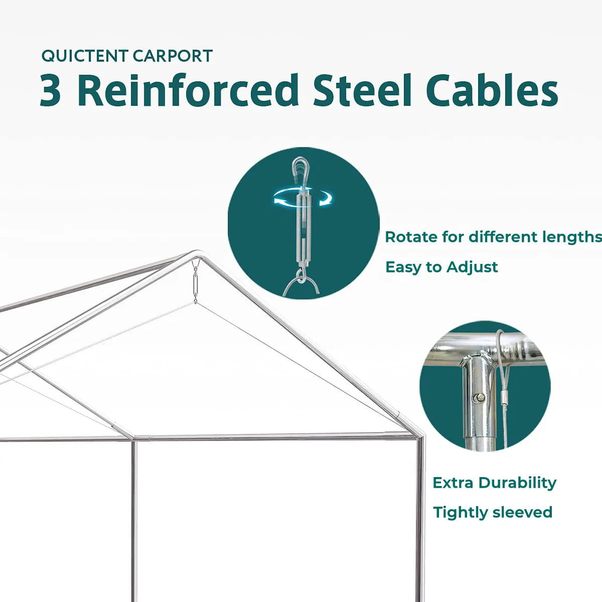3 reinforced steel cables#color_green