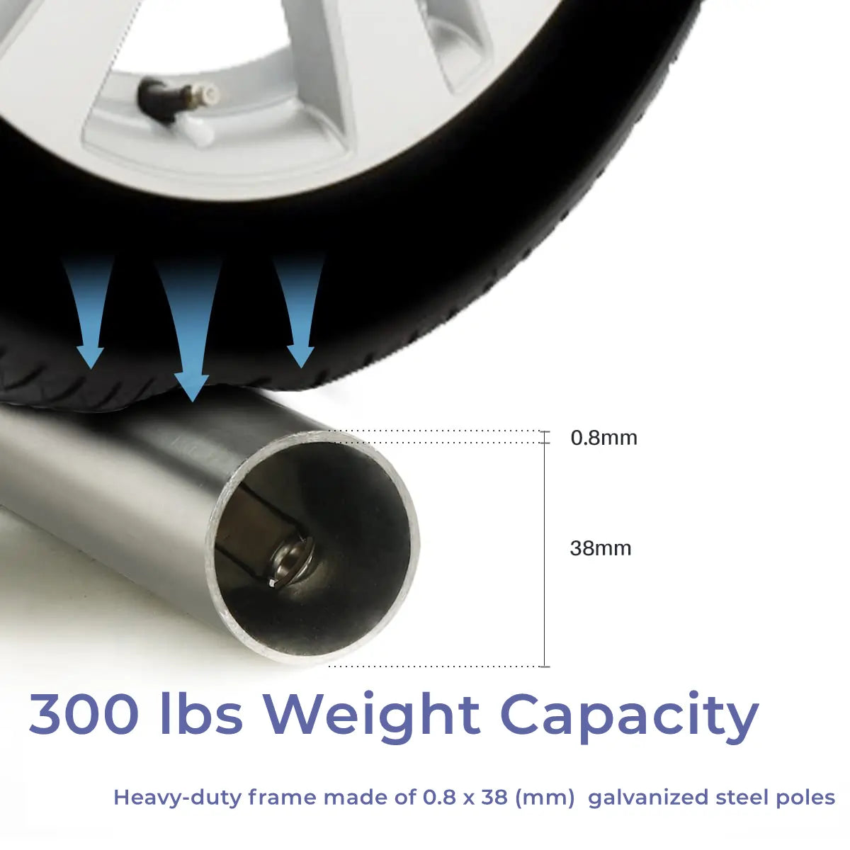 300 lbs weight capacity#color_gray