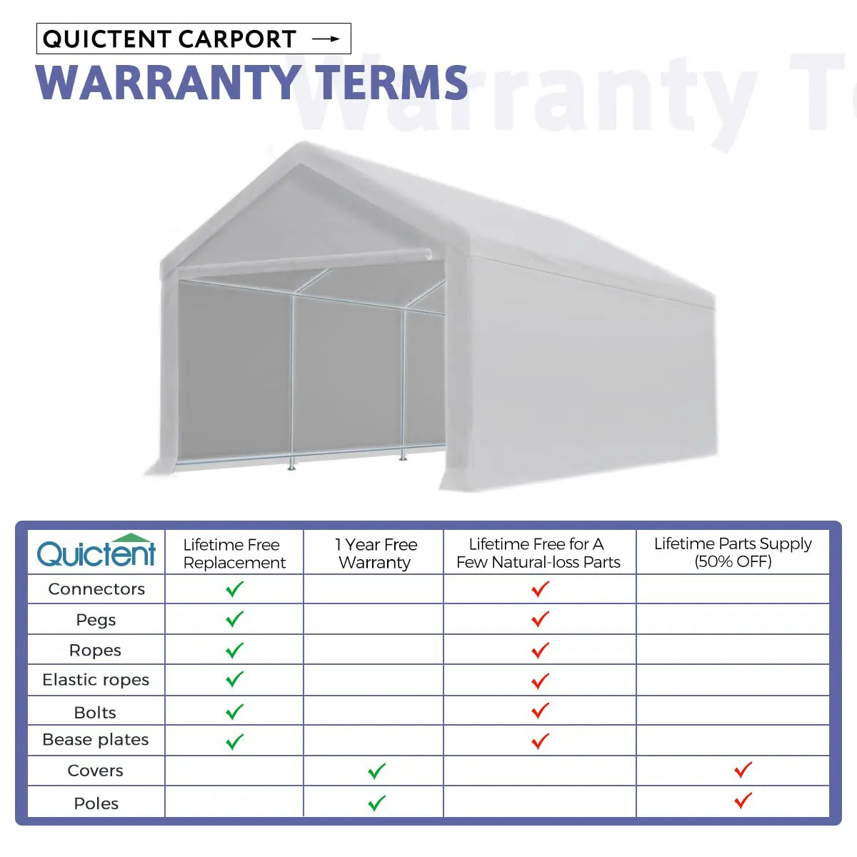 20x13 carport warranty terms#color_gray