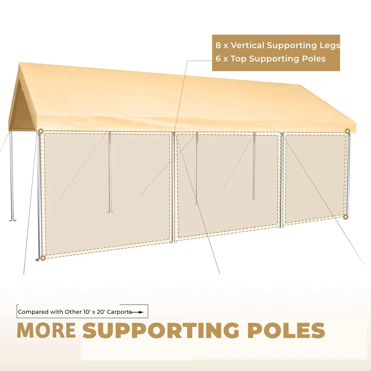 more supporting poles#color_beige