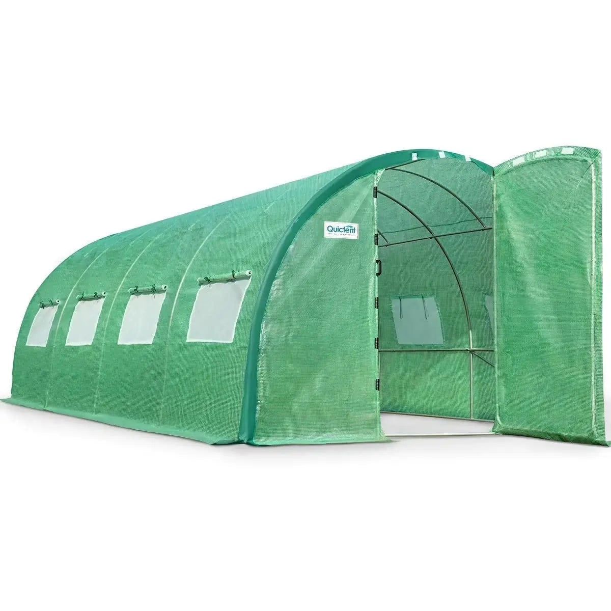 20' x 10' x 6.6' Upgraded Large Walk-in Greenhouse - Green#color_green