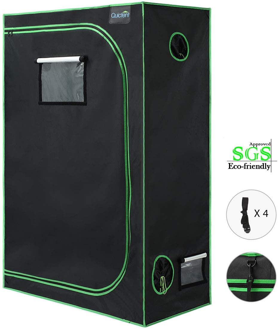 Qucitent 4‘ x 2’ x 6‘ Grow Tent